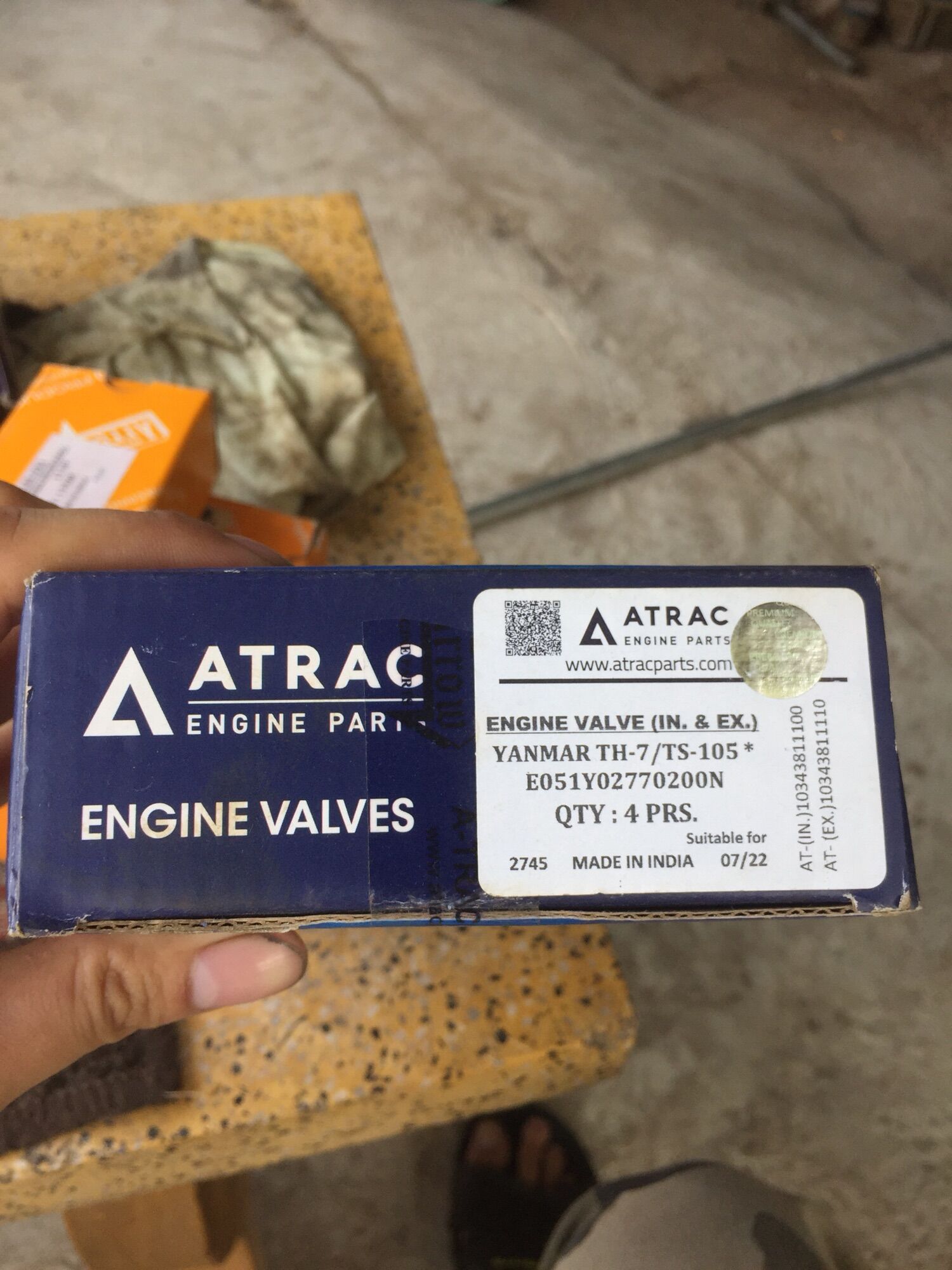 Xupap máy Yanmar Ss50,Ss60,Ss80,Ss90,Ss11,Ss13
