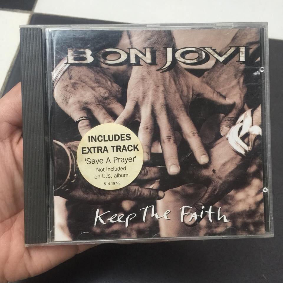 Đĩa nhạc CD Bonjovi Keep The Faith huyền thoại