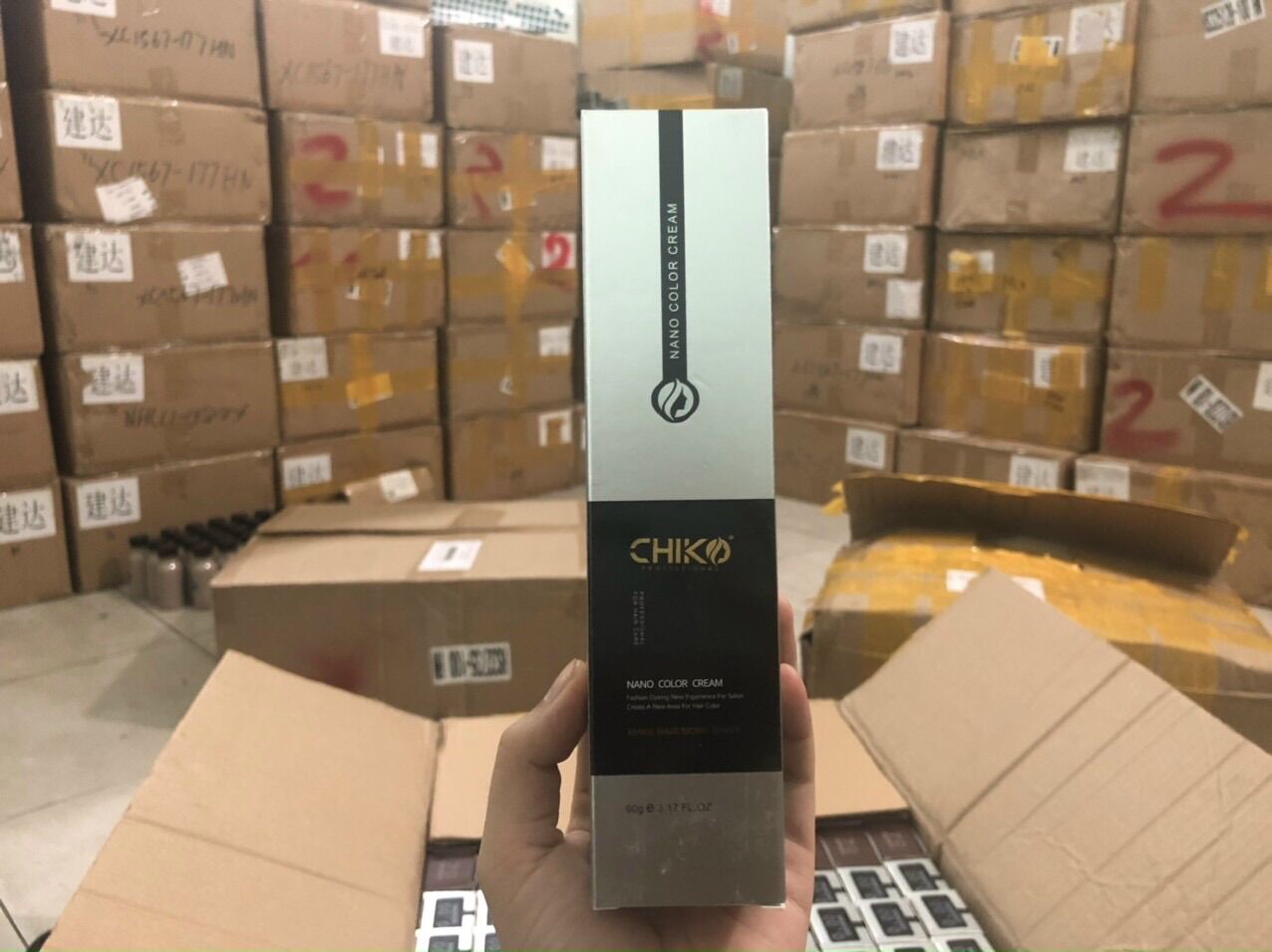 [Giá sỉ]Thuốc nhuộm tóc CHIKO màu thời trang không tẩy tóc (k kèm oxy + Gang tay)