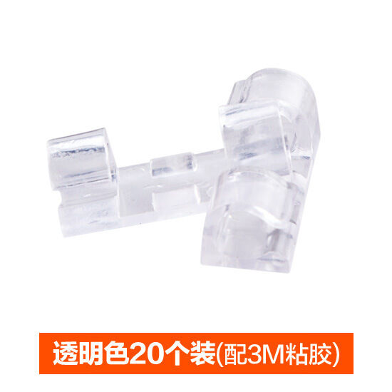 Miếng dán không cần đinh 3m tự dính thiết bị sắp xếp dây điện mặt tường đường đi thiết bị cố định kẹp kẹp kẹp dây mạng thiết bị sắp xếp lưu trữ mặt bàn văn phòng cáp dữ liệu chuột kẹp dây cố định