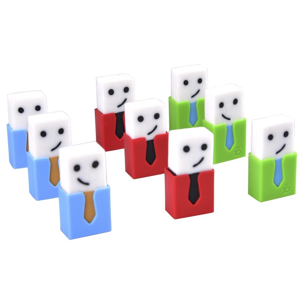 Combo 5 cục gôm tẩy Thiên Long mềm dẻo mã TP-E022 chính hãng