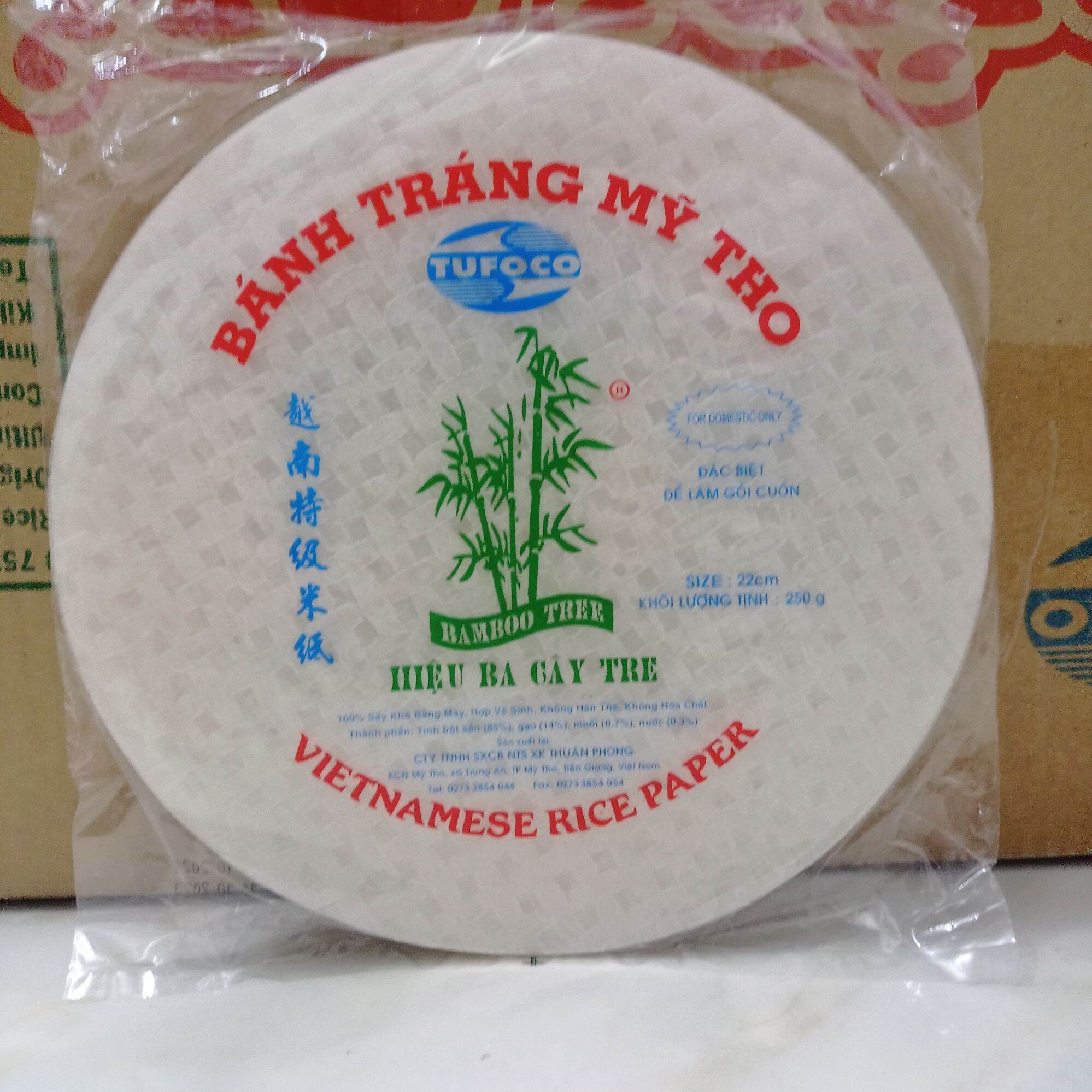 Bánh tráng Mỹ Tho 3 Cây Tre 500gr