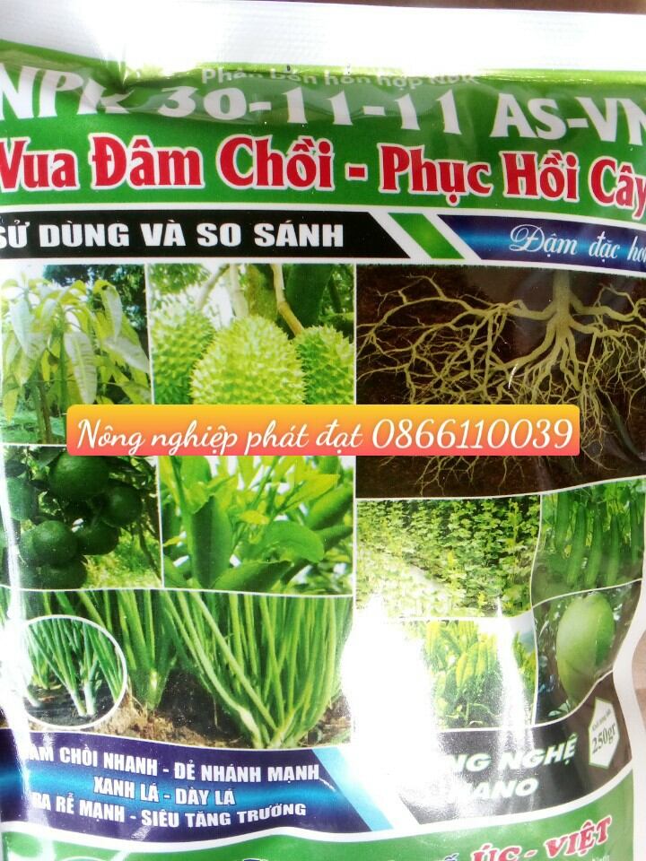 Phân bón lá siêu đâm chồi 30-11-11