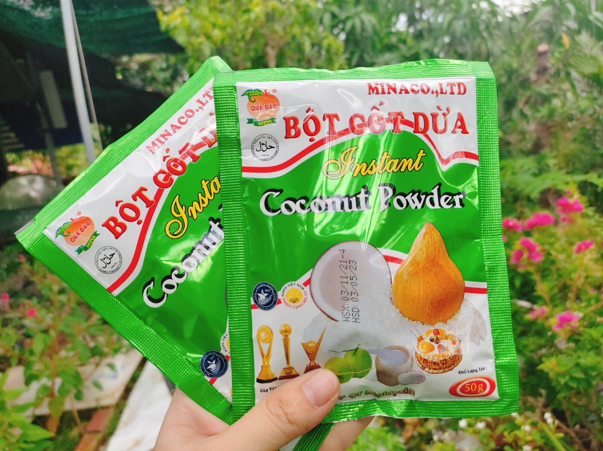Bột cốt dừa minaco gói 50g