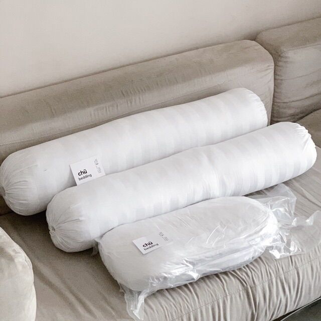 Ruột gối ôm: size 35x110 - Chù Bedding