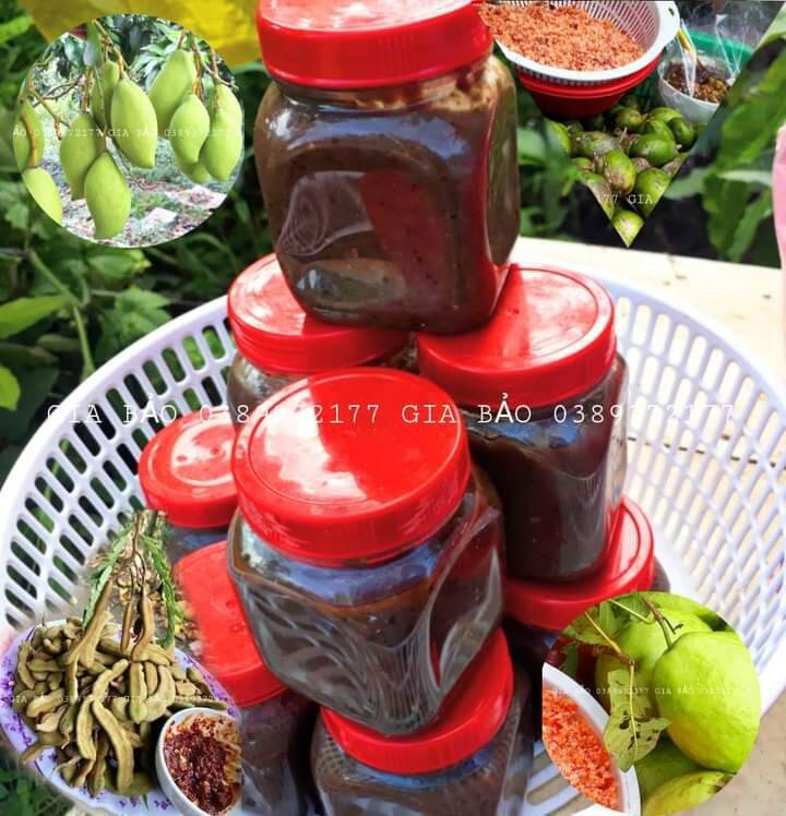 Mắm ruốc chay hũ i hình