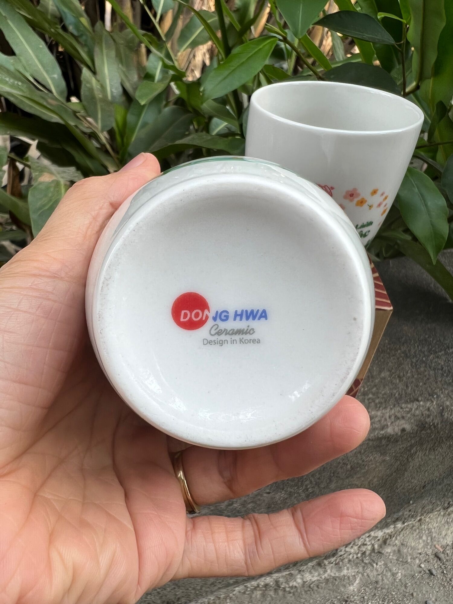 Bộ 2 ly sứ cao cấp Donghwa