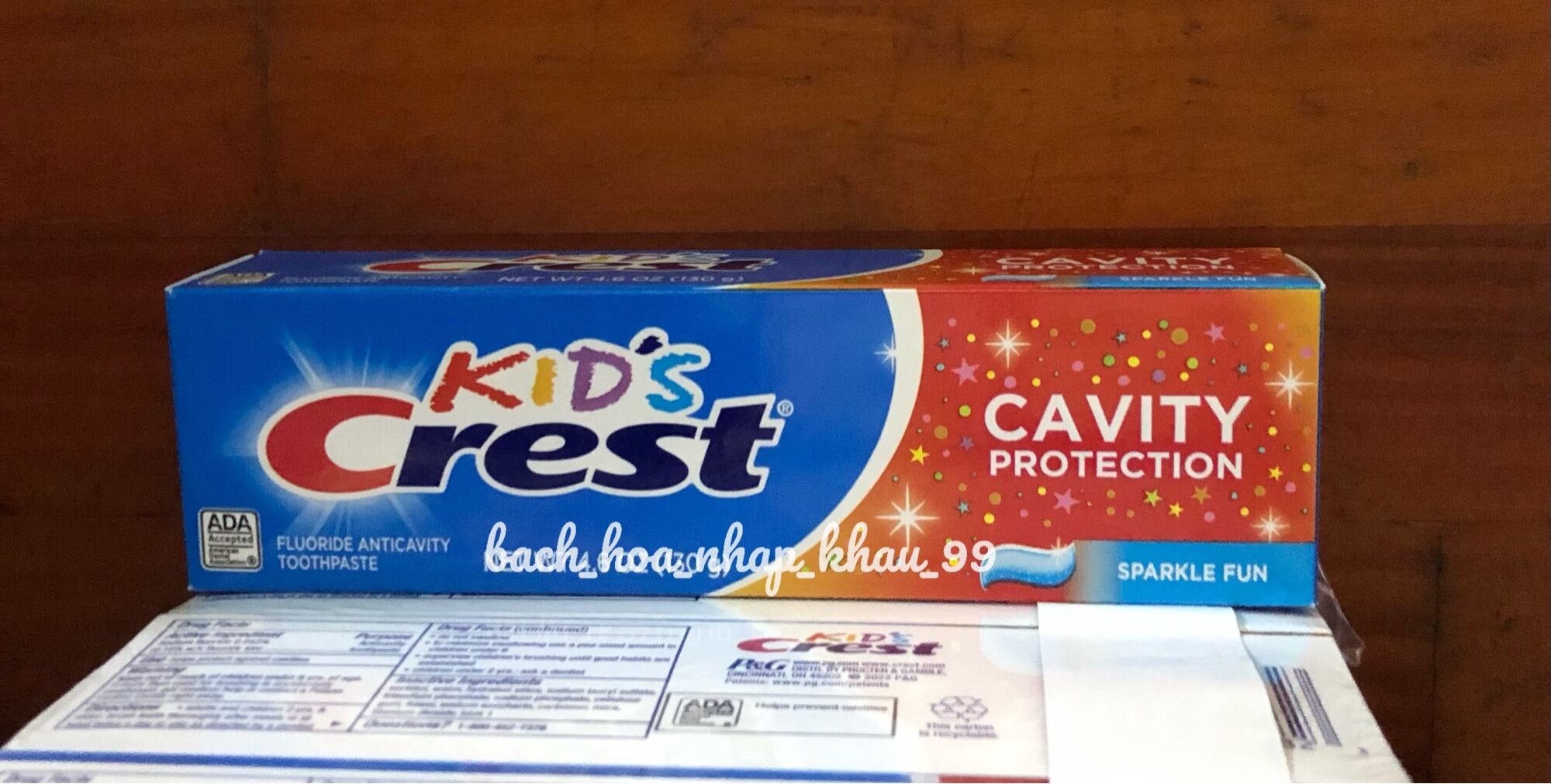 Kid s Crest Cavity Protection Kem đánh răng cho bé từ 2 tuổi trở lên