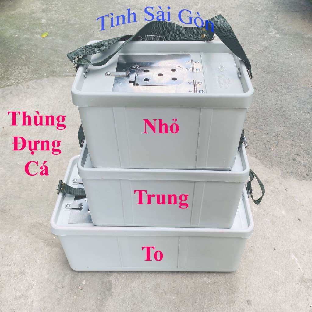 Thùng đựng cá có đủ size Lớn, Trung, Nhỏ