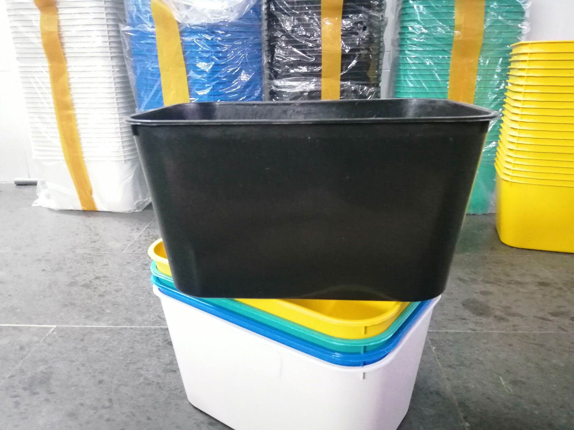 Khay nhựa 7l màu đen nuôi cá, ép cá đẻ