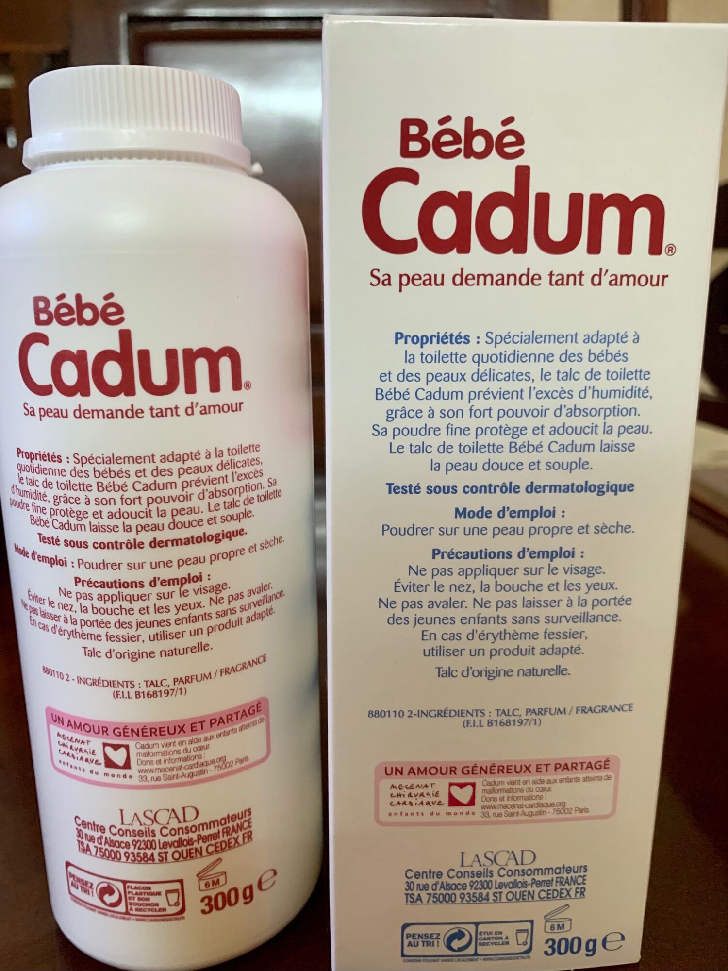 Phấn Cadum 300g Nhập Khẩu Pháp