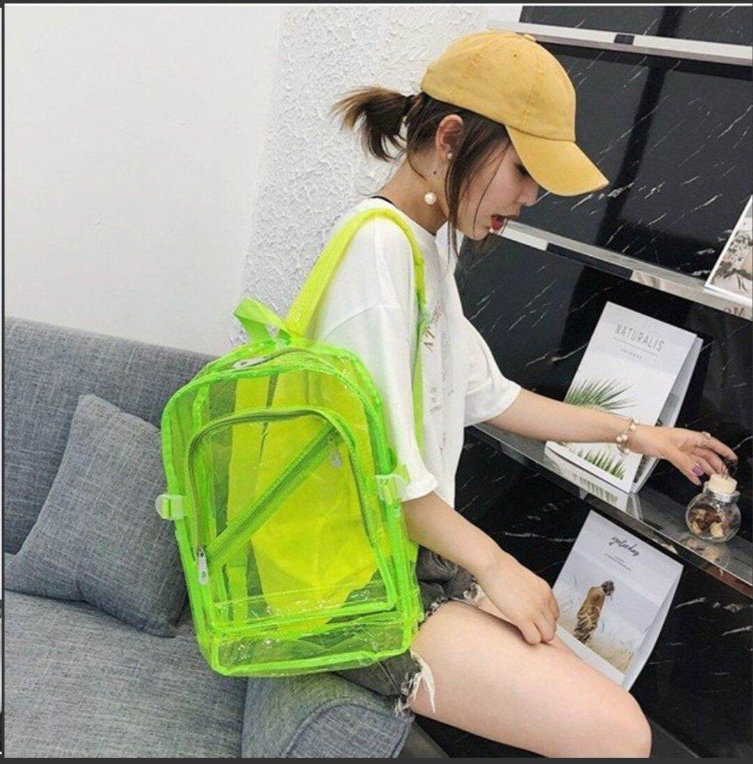 Ba lô Trong Suốt Màu