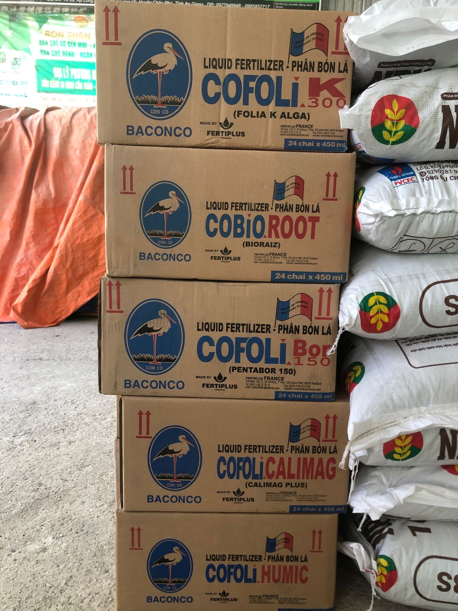 Phân bón lá COFOLI CALIMAG nhập khẩu từ Pháp