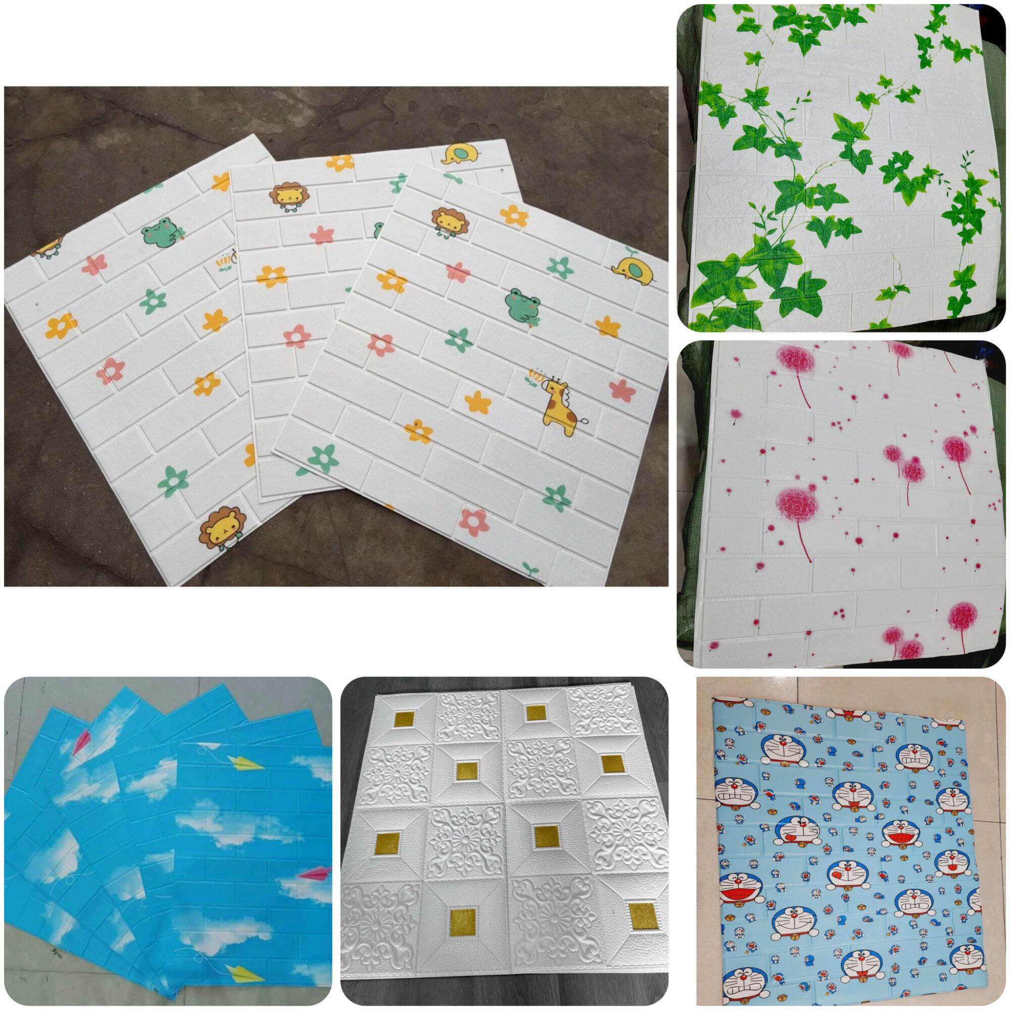 Xốp dán tường 3d 70×77cm