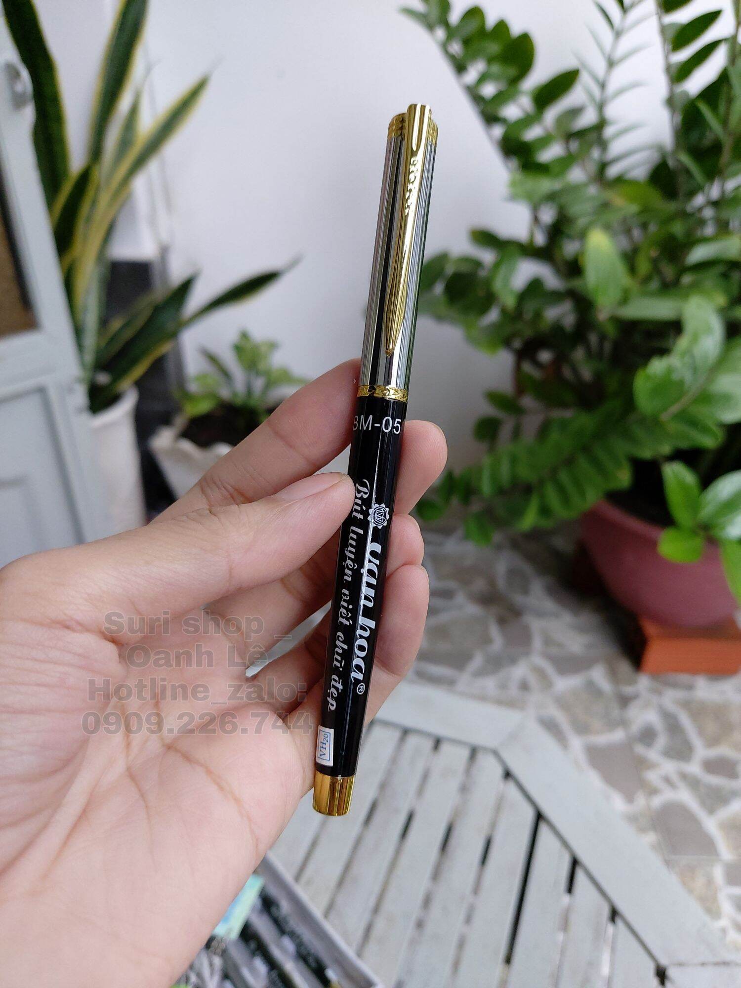 Bút luyện chữ đẹp nét thanh đậm ngòi mài Vạn Hoa VH-05
