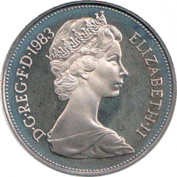Đồng xu 10 pence của Anh 1992 - 1997