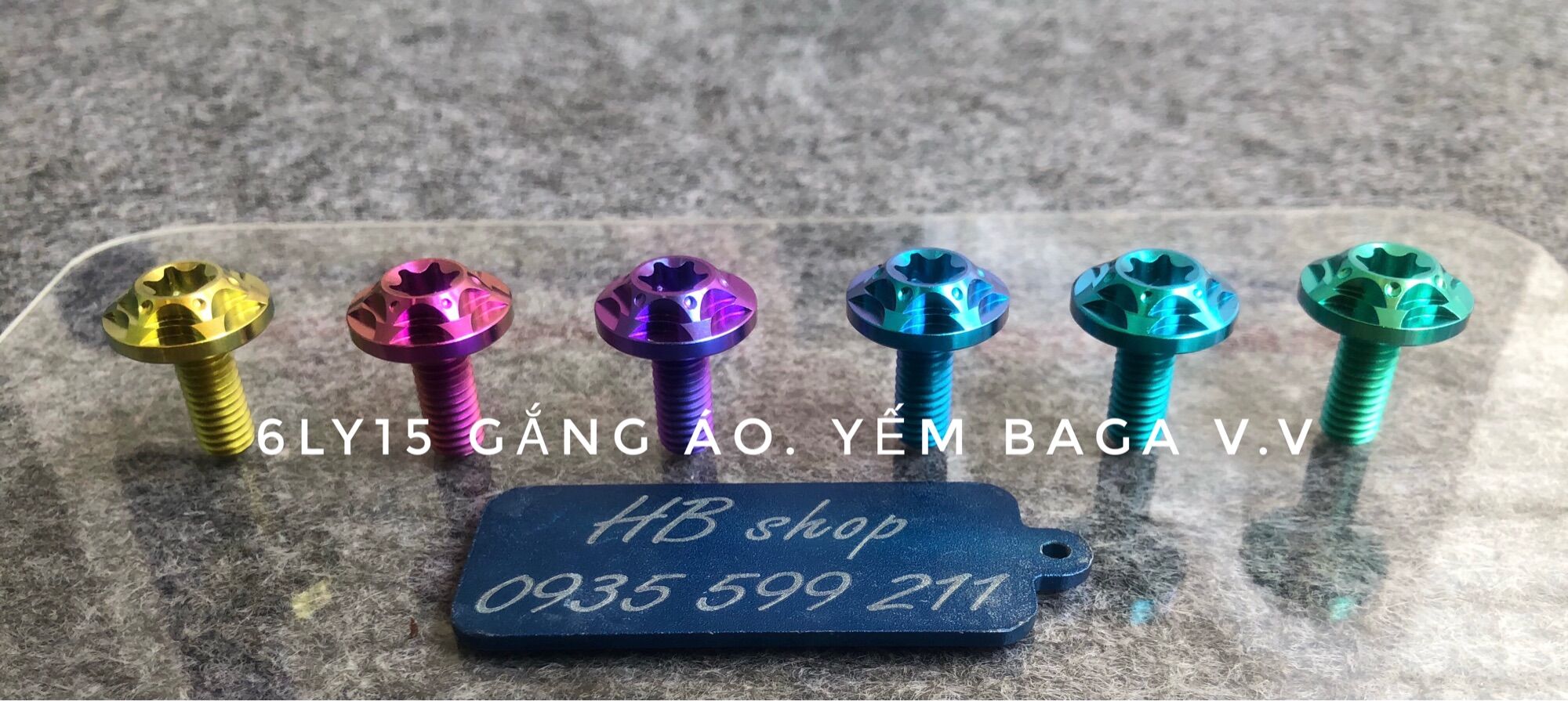 Óc titanium gr5 salaya 6ly15 giá 1 con