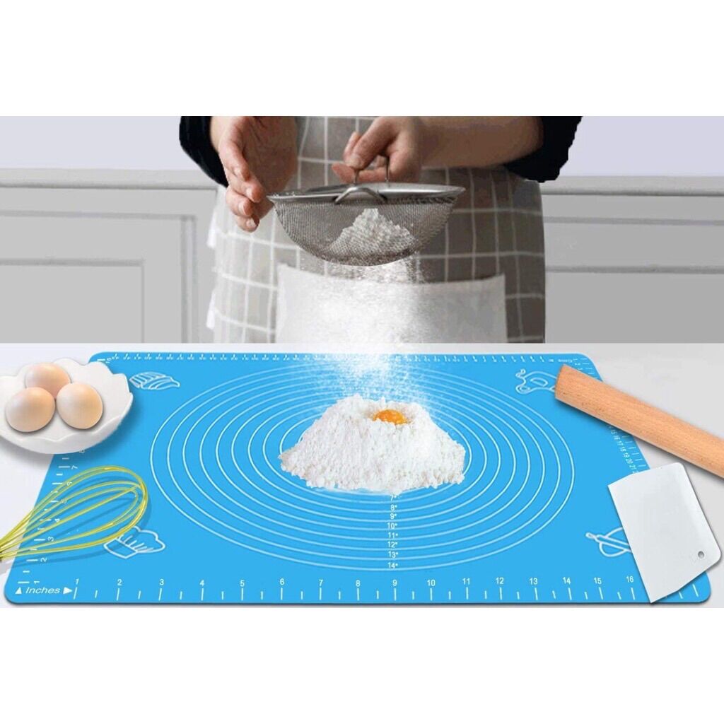 Thảm Cán Bột Làm Bánh Chất Liệu silicon