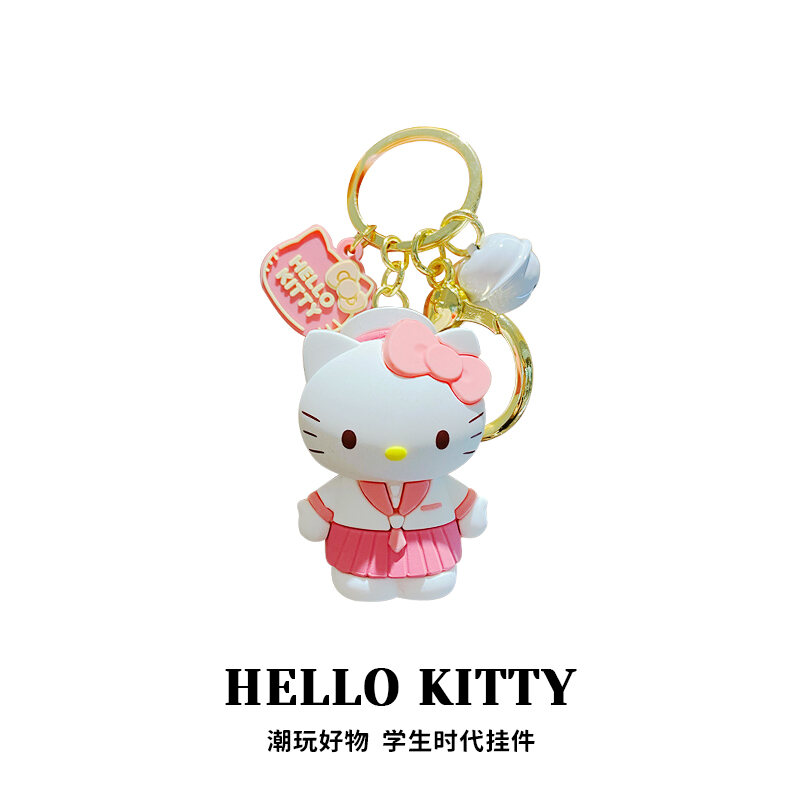 Móc Chìa Khóa HelloKitty Móc Treo Cặp Sách Cặp Đôi Nữ Sinh Sanrio Móc Treo Chú Chó Cinnamoroll Hello