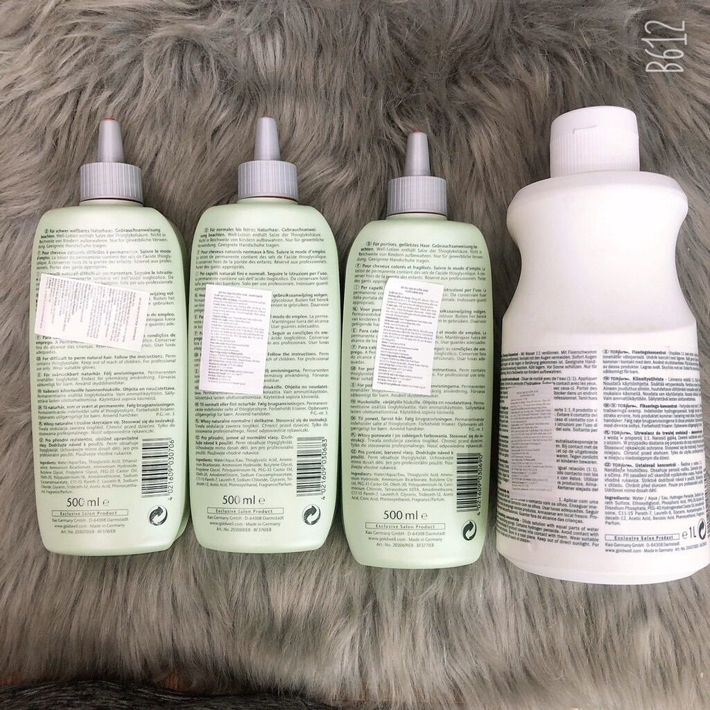 Thuốc uốn Goldwell Topform (uốn lạnh) 500ml +1000ml