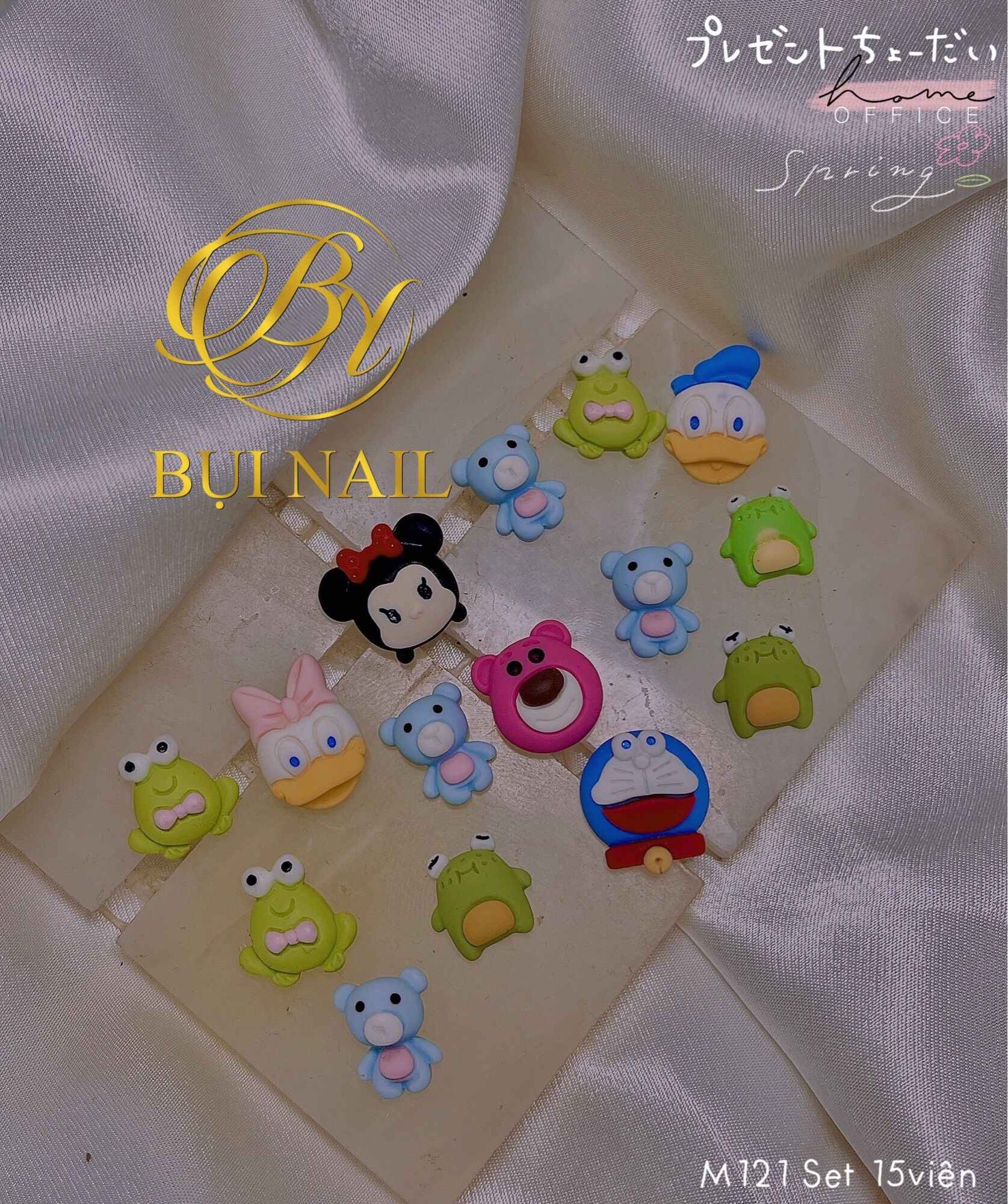 Charm mix m121 set 15viên