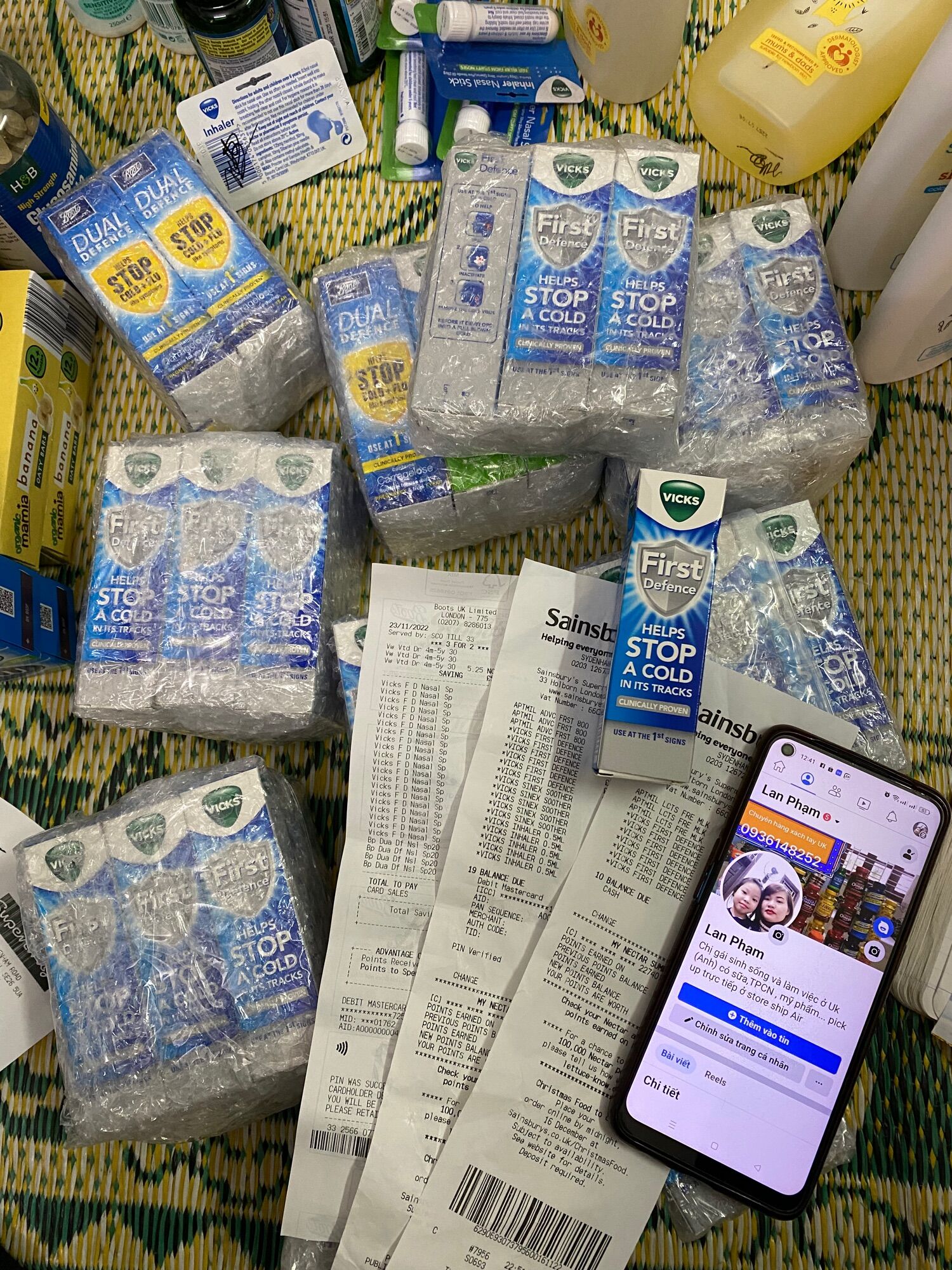 Vicks first defence xịt mũi 15ml