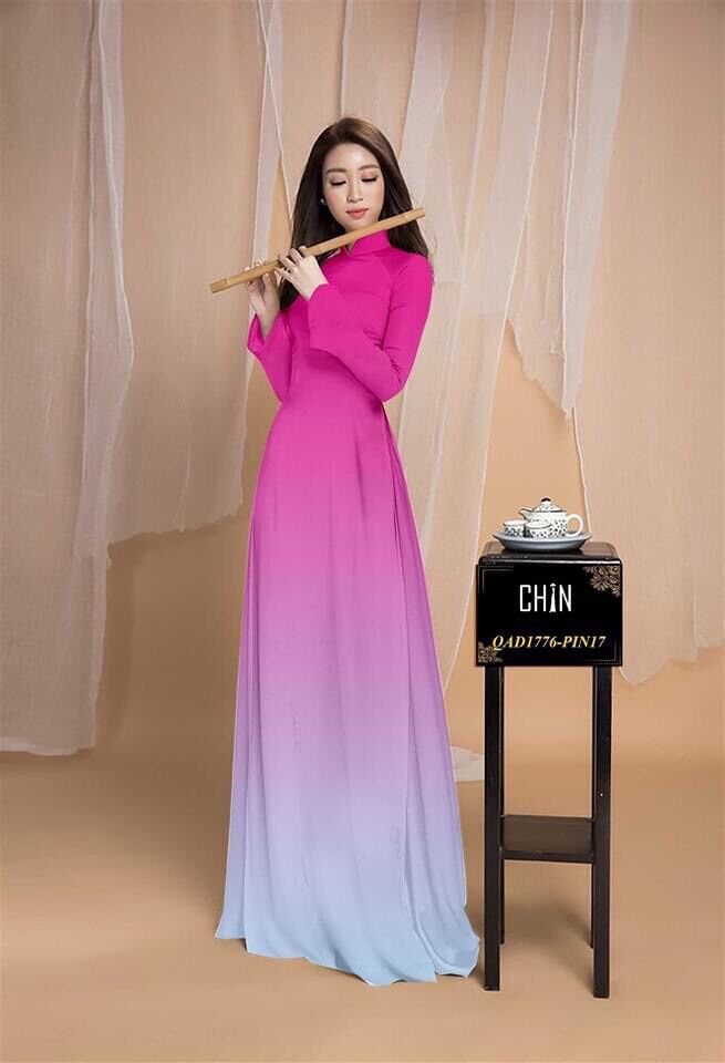 [HCM]Vải áo dài màu ombre
