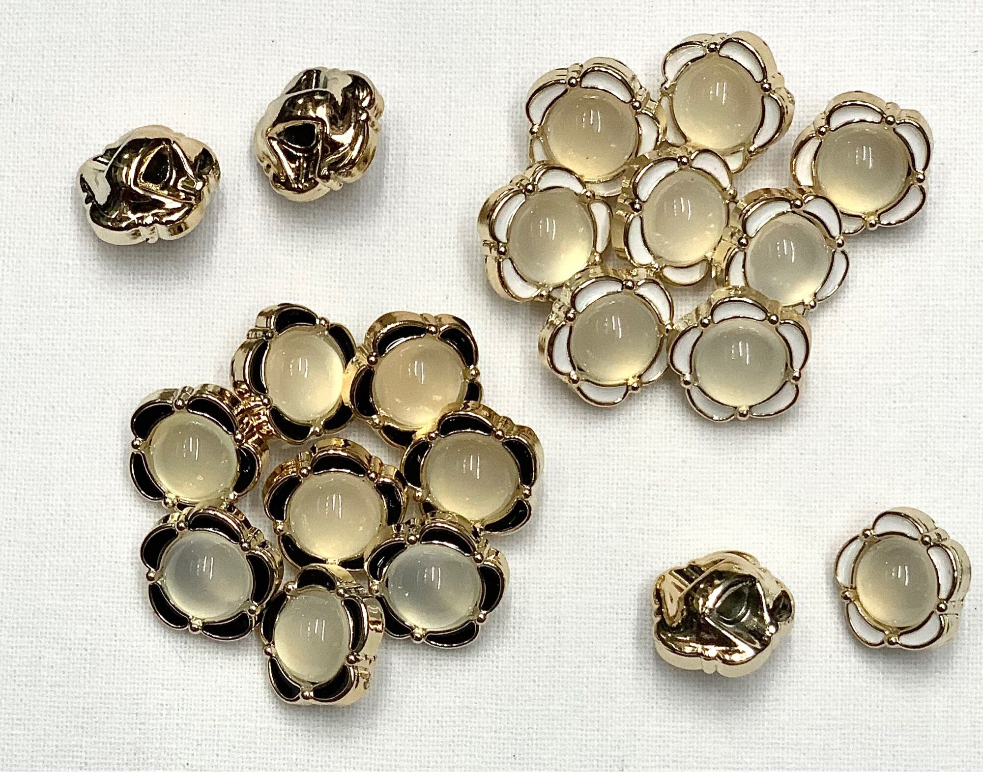 5 nút kiểu sơ mi 13mm.