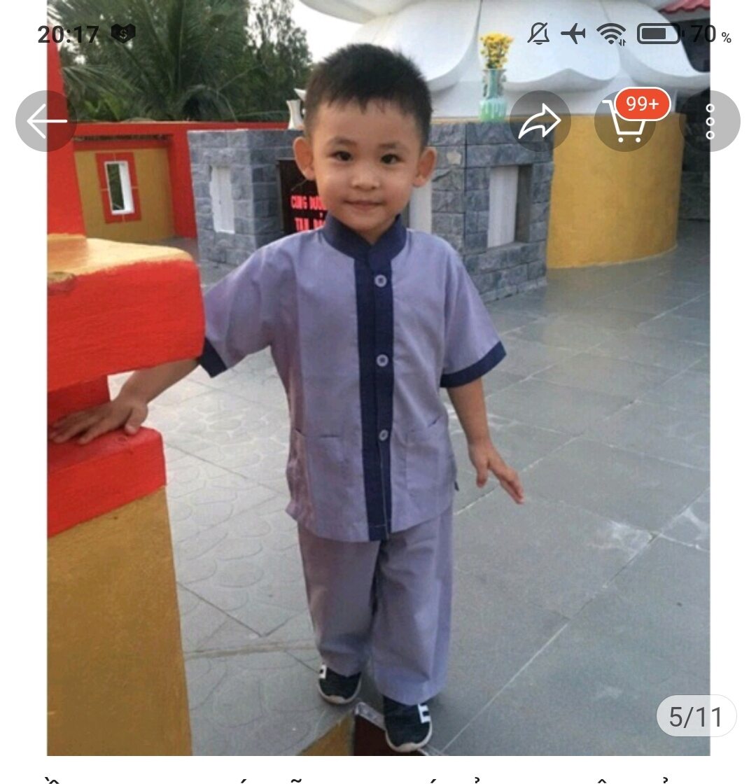 ĐỒ LAM ĐI CHÙA-MẪU LẢNH TỤ CHO BÉ