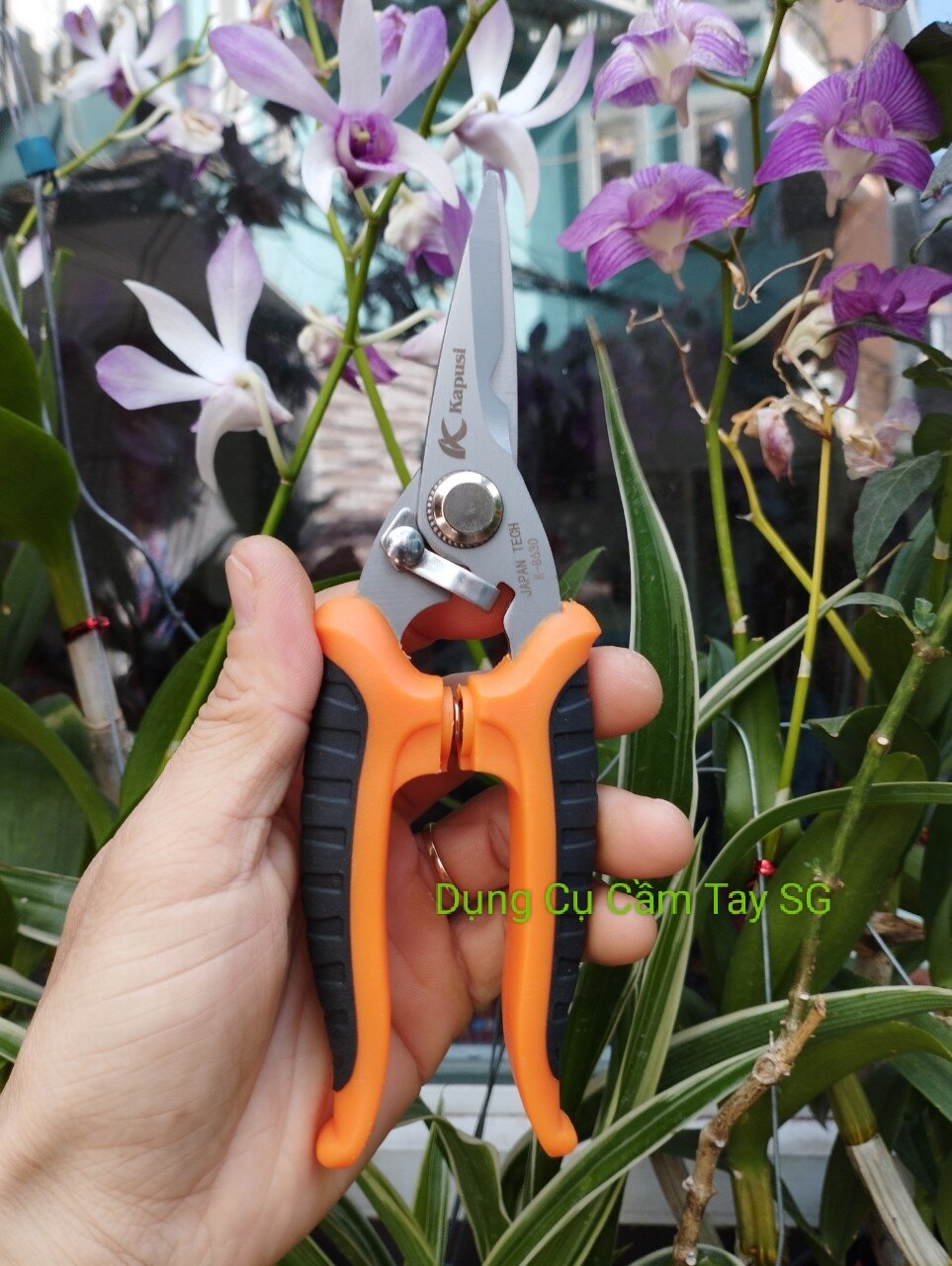 Kéo cắt cành tỉa lá kapusi k-8630