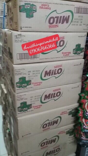 [NEW DATE 10/2024]Milo Cube Thái Lan Gói 100 viên - Gói 275 gram