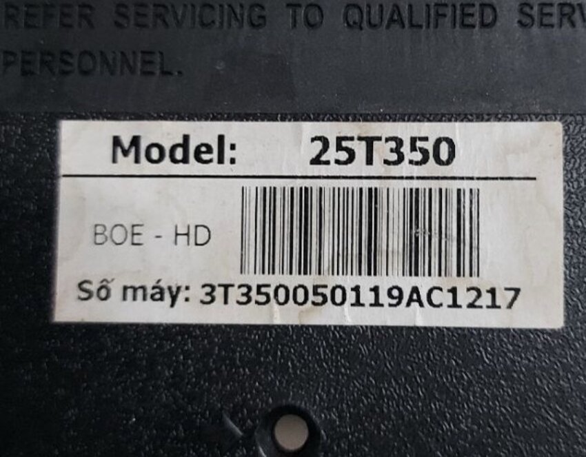 Bo mạch tivi ASANZO 25T350