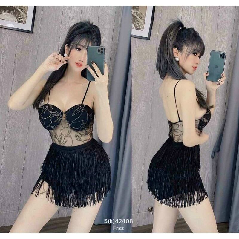 Jump 2 dây tua rua ren thêu
Giá 480.000
- Màu sắc: nhiều màu
- Chất liệu ren thêu+ tua rua
- Co giãn: có+
- Kích thước:nhiều size