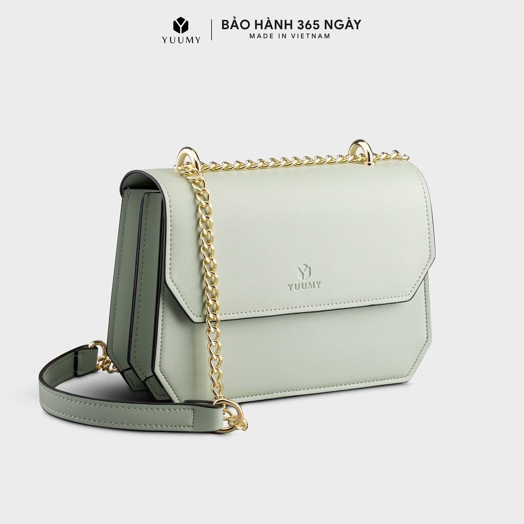 Túi đeo chéo da nữ thân đôi Yuumy Seasand YN125