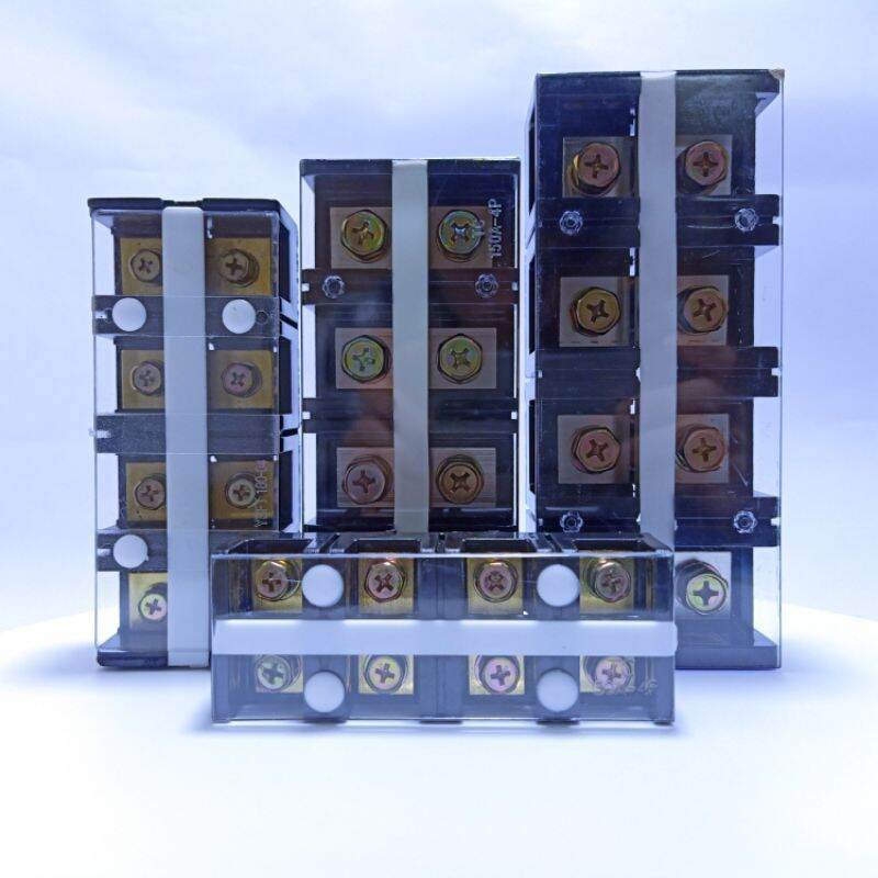 Cầu đấu điện Domino dòng tải 60A 100A 4P, Chịu tải lớn