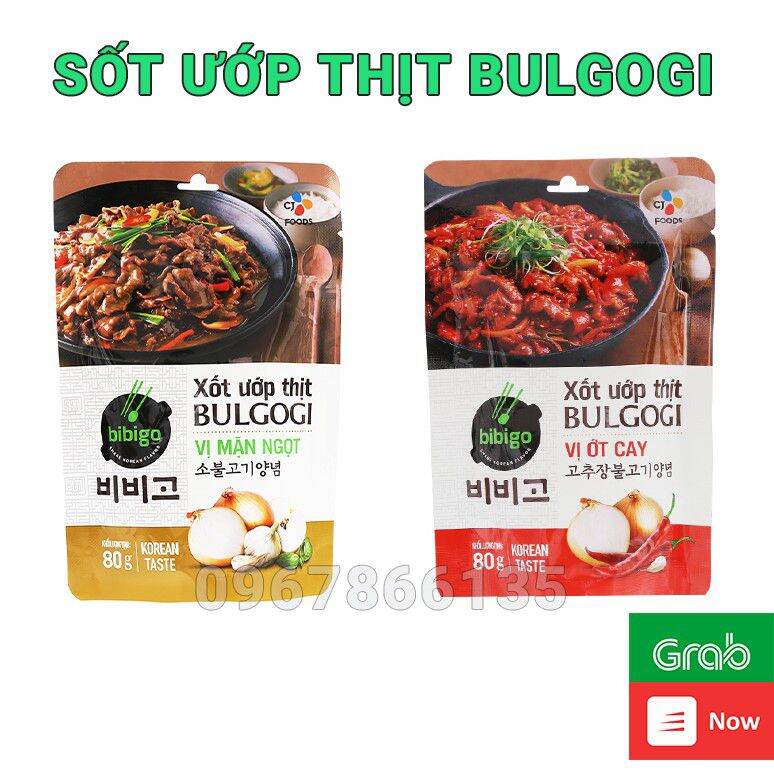 Sốt ướp thịt nướng BULGOGI kiểu Hàn Quốc/ Sốt ướp thịt chuẩn vị Hàn