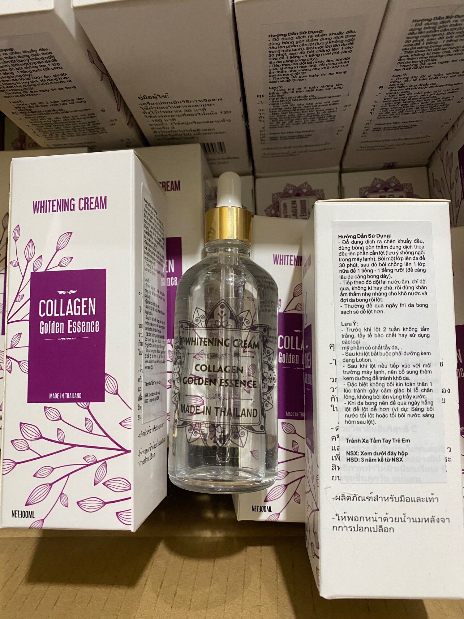 Nước lột colagen chai 100ml từ thái lan