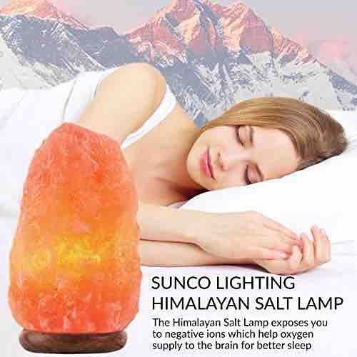 Đèn đá muối himalaya cao cấp +100gr muối ăn