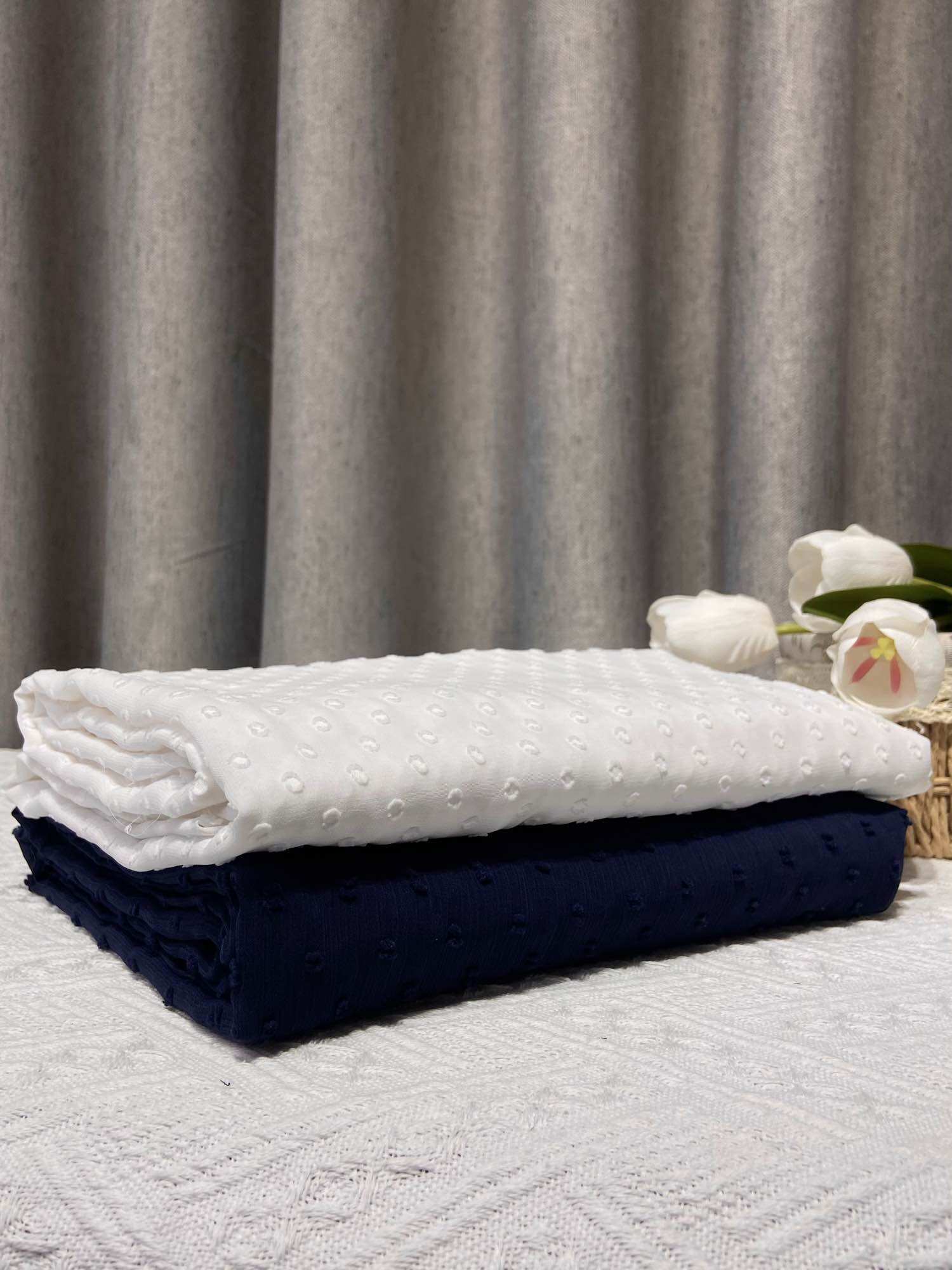 VẢI VOAN LỤA NẨY HẠT-KHỔ 1.5M-VẢI NHÀ PHẠM