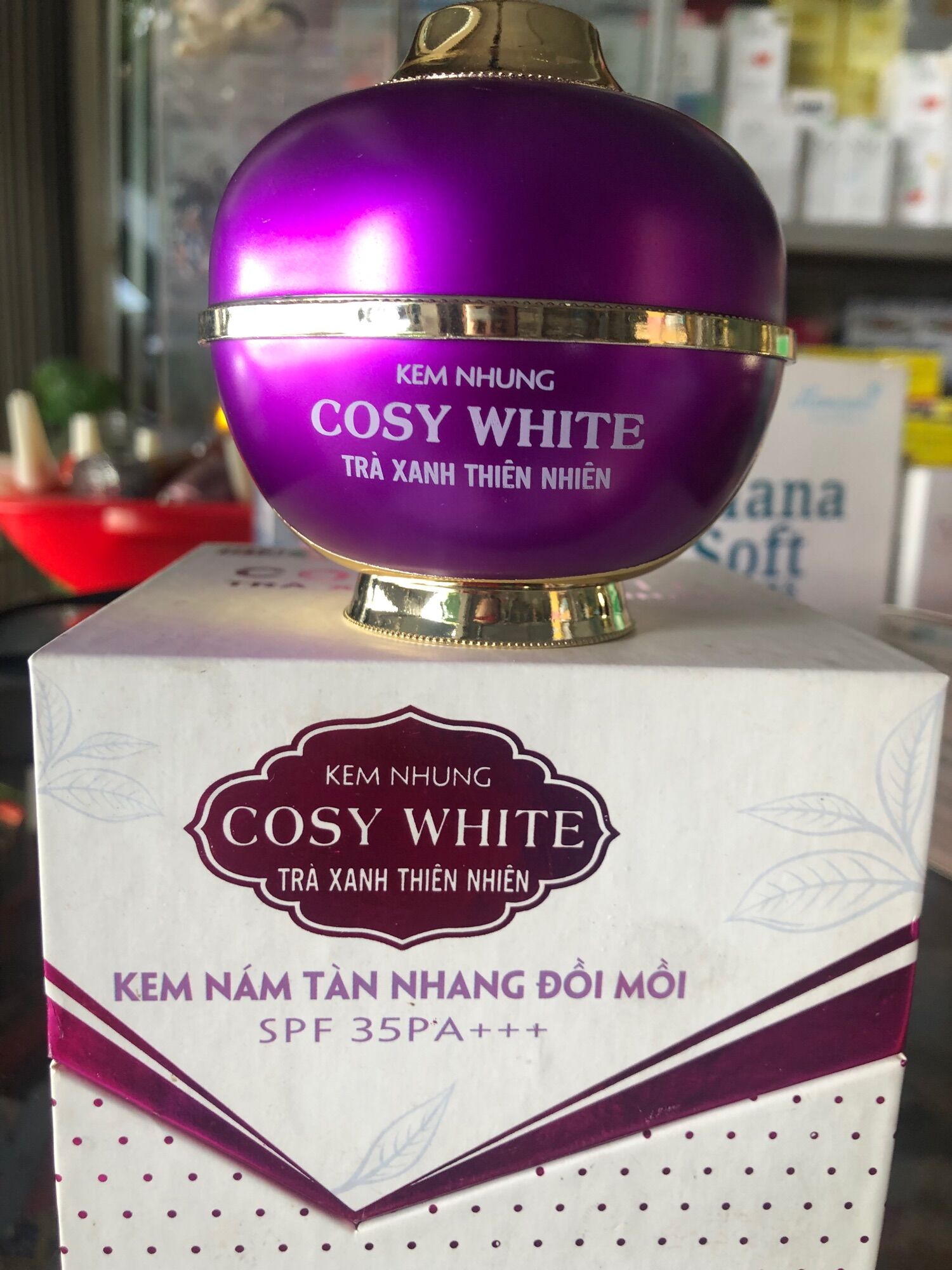 Kem nhung cosy white ngừa nám ,tàn nhang ,đồi mồi ,45gr