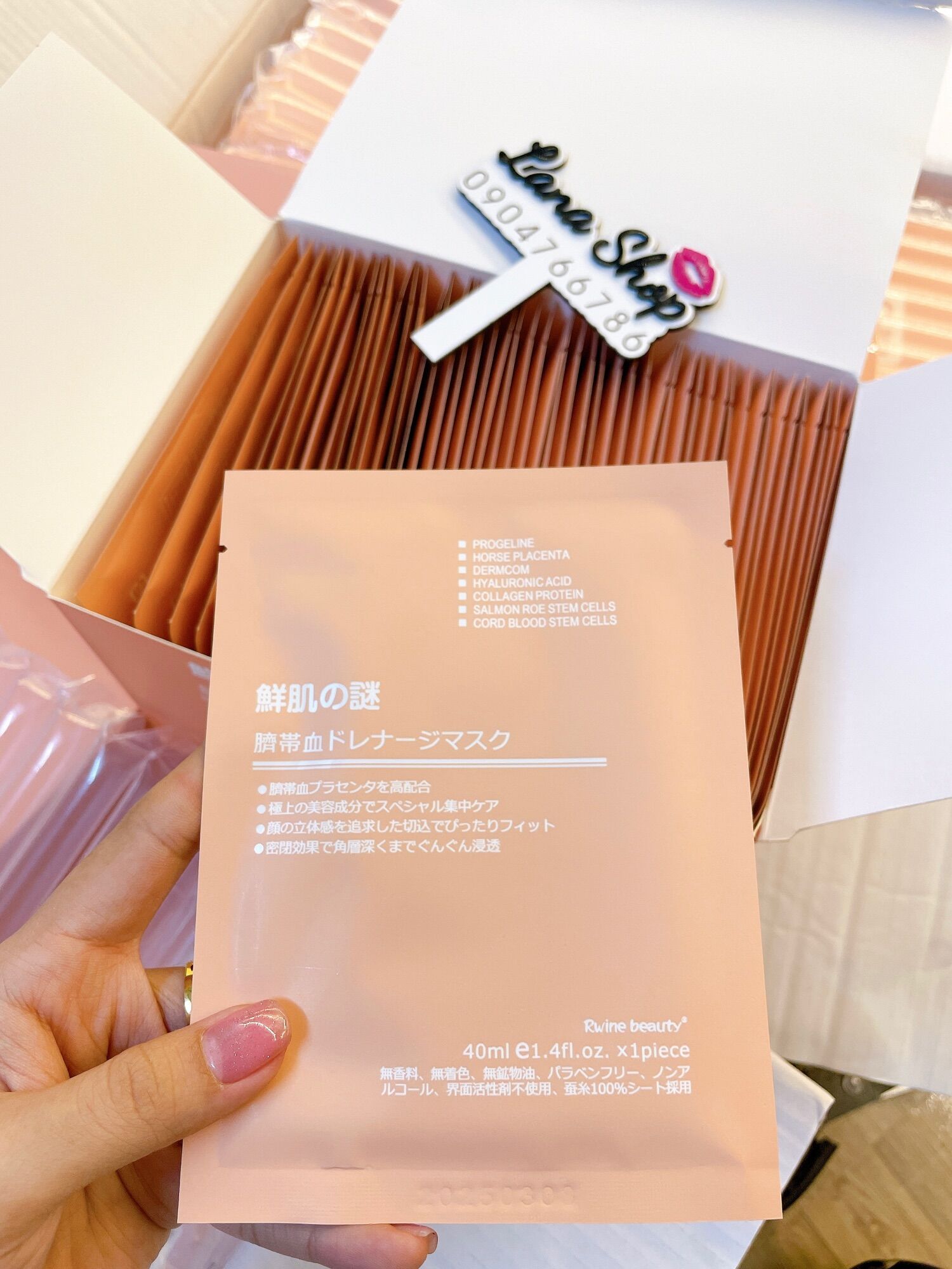 Set 10 miếng nạ nhau thai cừu