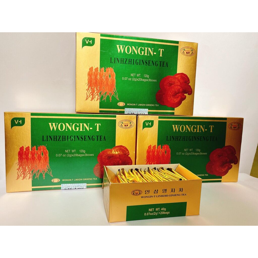 TRÀ NẤM LINH CHI WONGIN T (60 GÓI X 2G)