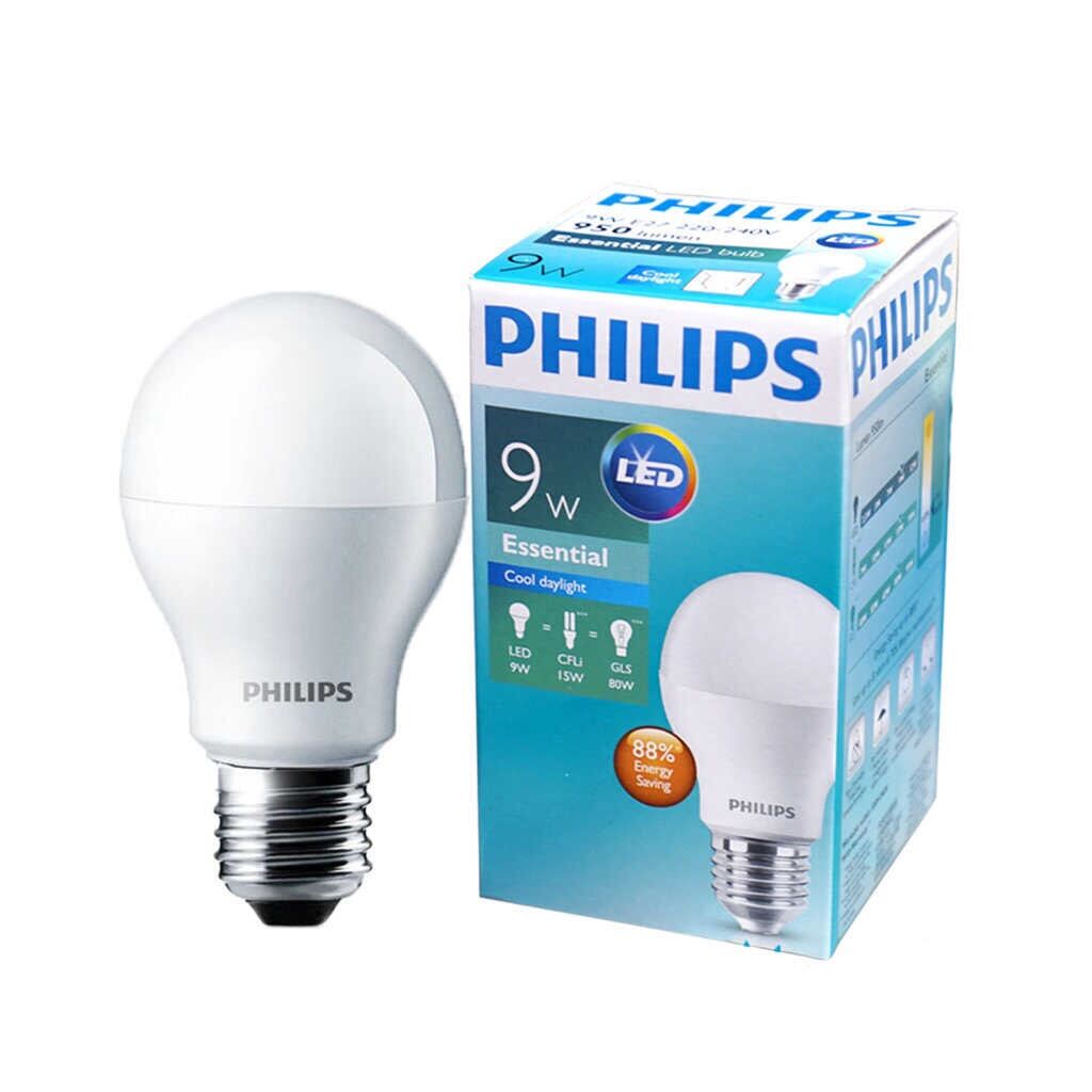 Bóng Đèn Philips LED tiết kiệm điện Essential E27 5W 7W 9W 11W 13W