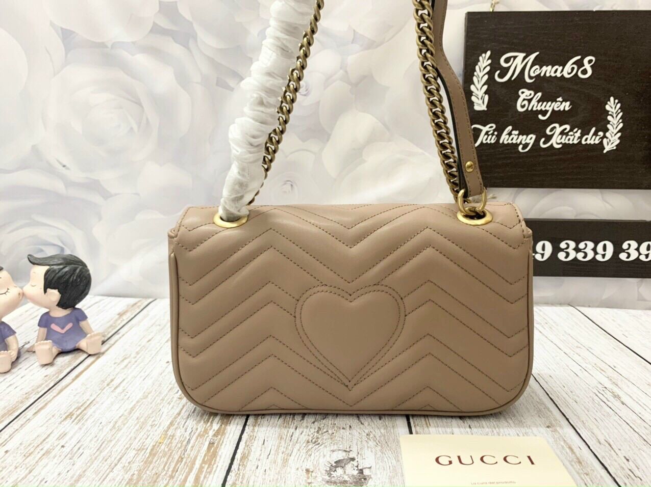 TÚI GUCI MARMONT DA THẬT - SIZE 26