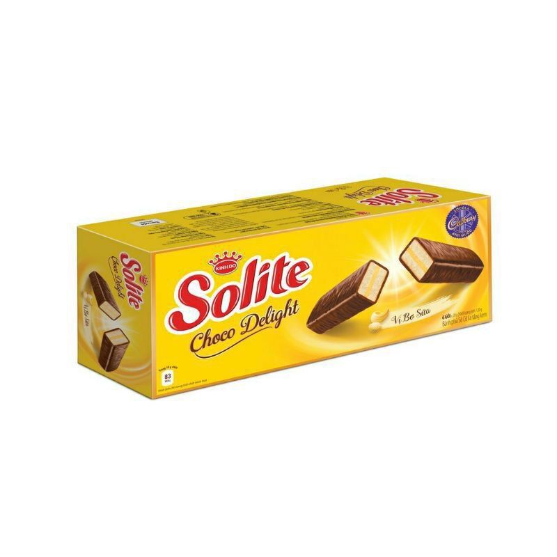 COMBO 6 CÁI BÁNH BÔNG LAN KEM PHỦ SOCOLA SOLITE