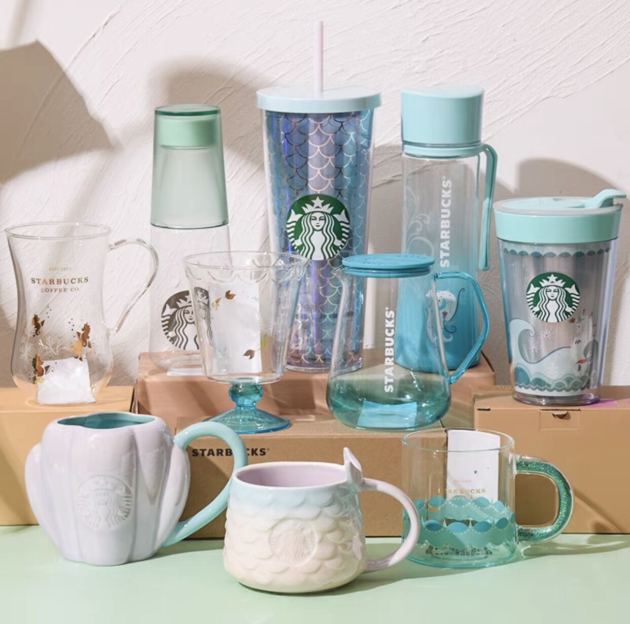 [STARBUCKS KOREA] - LY NHỰA MARE COLD CUP 24OZ