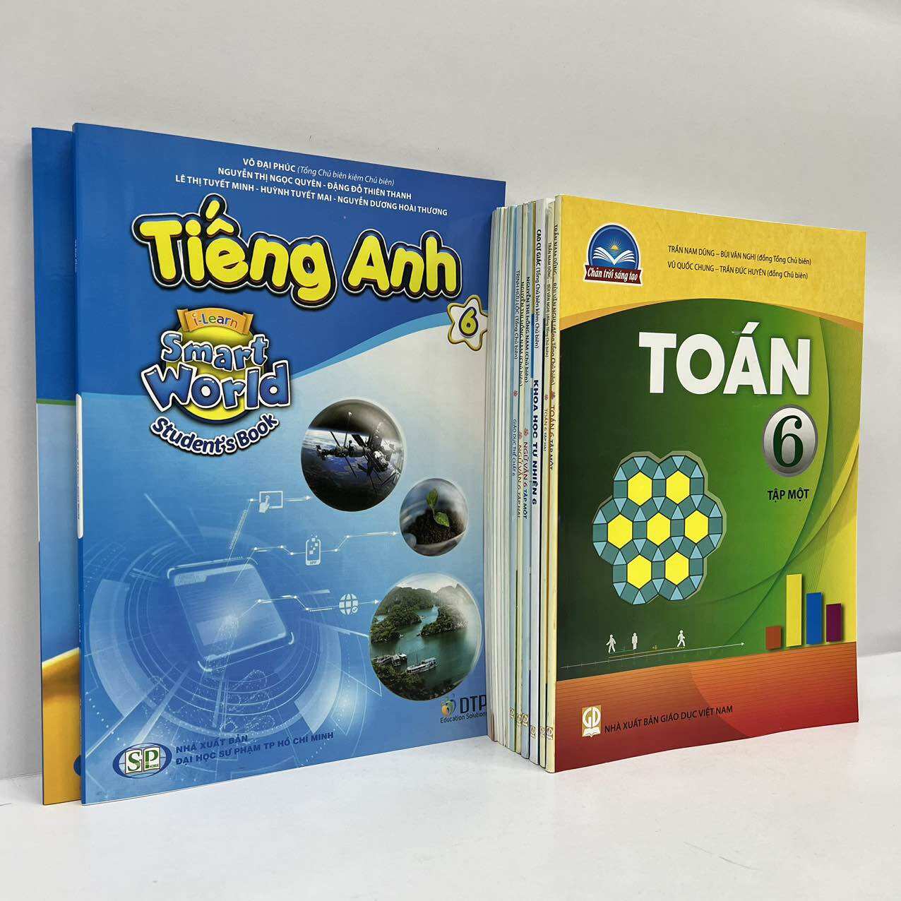 Sách giáo khoa bộ lớp 6 (CTST)-12 quyển( không có Tin Học 6)+ Smart World 6( BH+BT).