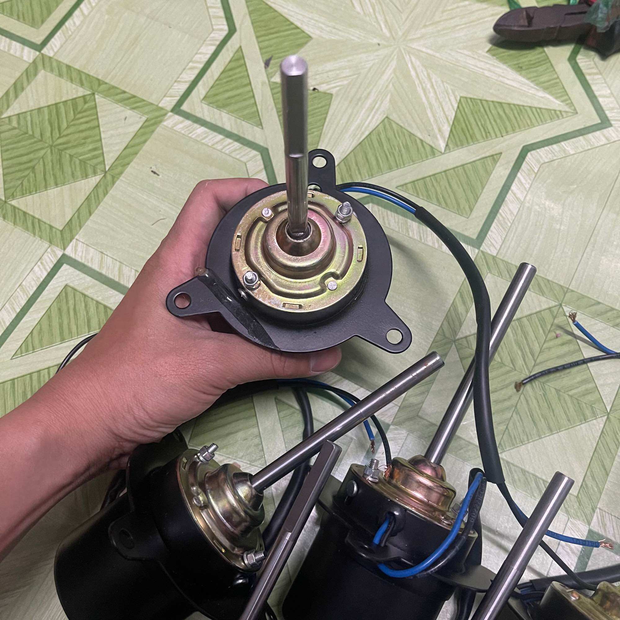 Mô tơ làm kẹo bông gòn 12V.