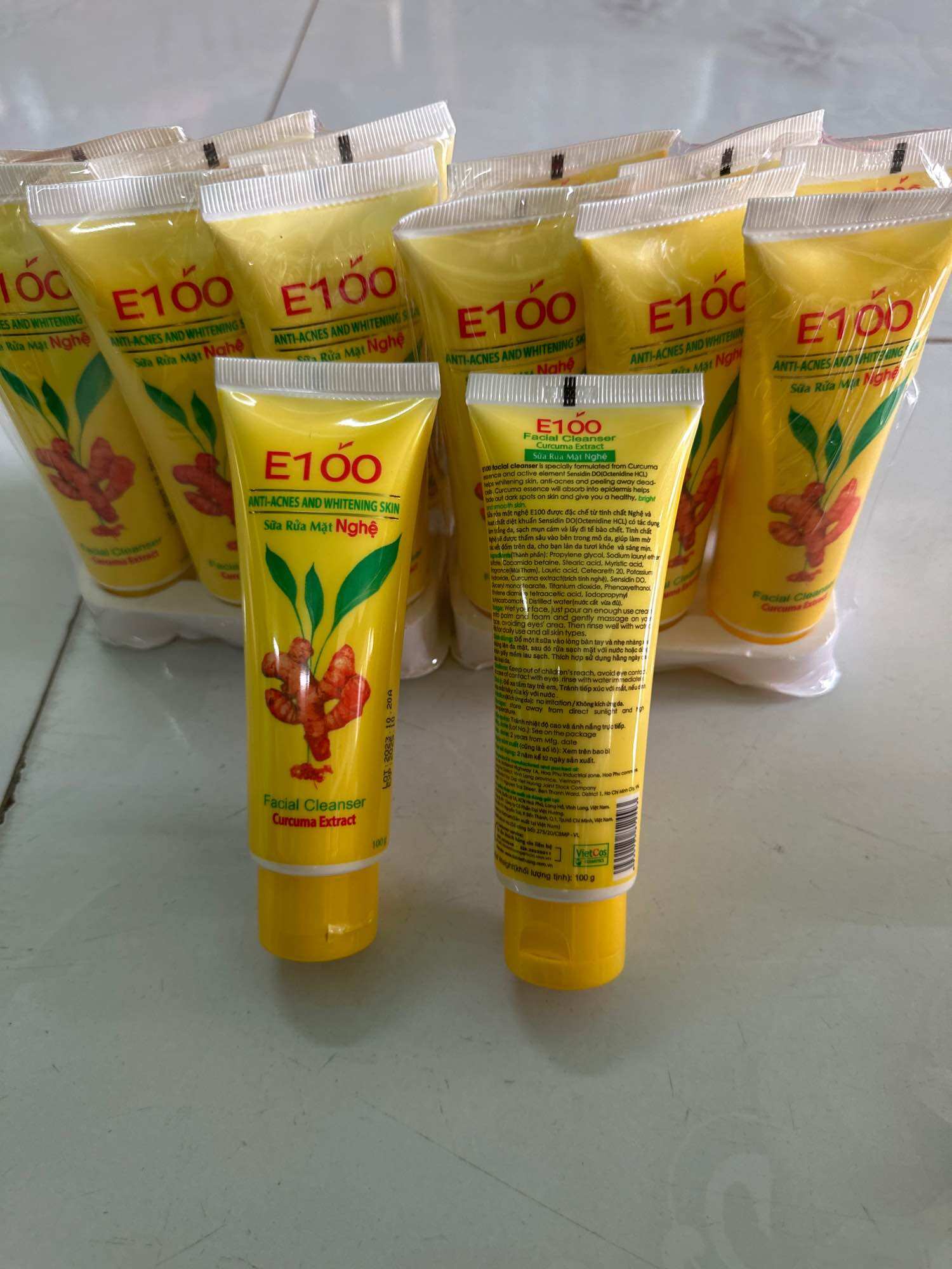 SỮA RỬA MẶT E100 NGHỆ
