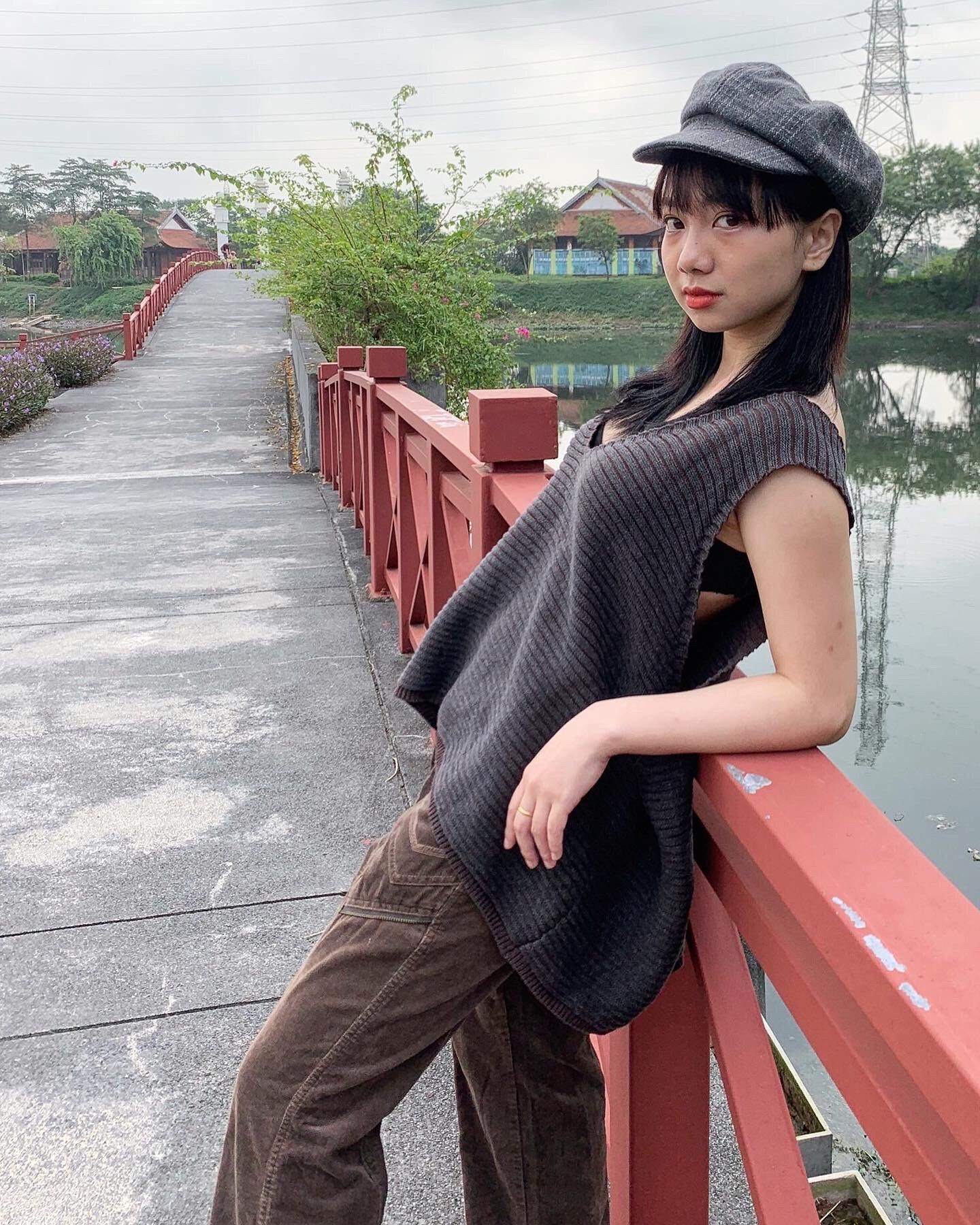 Áo Ghile len sọc ngang